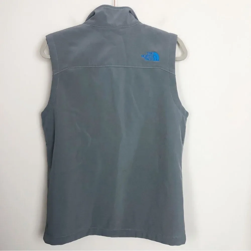 THE NORTH FACE | Apex Bionic Zip Front Vest Gray & Turquoise Men’s Size Small
